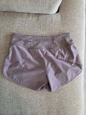 Violet Verbena Speed Up Shorts Lululemon Size 4